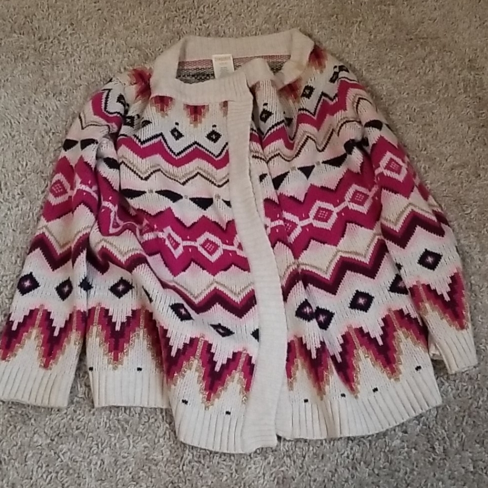 Girls gymboree open front cardigan